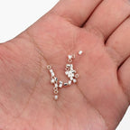 30 Pcs Crimp Beads for Jewelry Making - S925 Sterling Silver Crimping Beads, 2 mm Crimp Tube Beads for DIY Earrings Bracelet Necklace Jewelry Making and Crafting