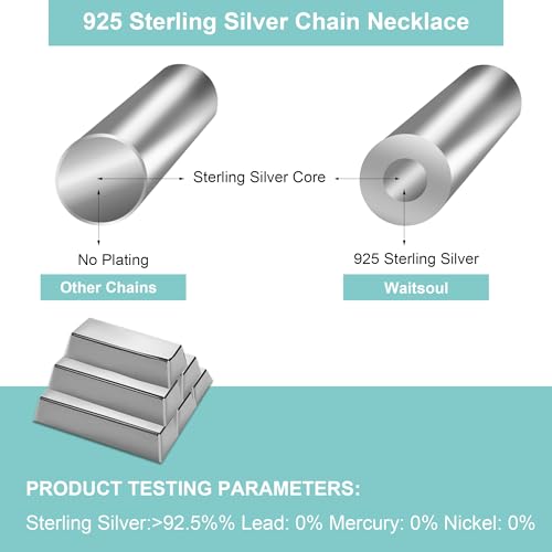 925 Sterling Silver Box Chain Lobster Clasp 2/3/4/5mm Necklace for Women Mens Box Chain Silver/14K Gold Plated Plated Necklace Chain Diamond Cut 16-30 Inches - color: Silver, size: 22, style: 2mm Box Chain