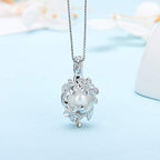 Flower Cage Pendants Crafting Charm for DIY Necklace Bracelet Jewelry Making Sterling Silver/Gold Plated - style: Silver