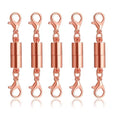 10 Pack Rose Gold Magnetic Lobster Clasp Jewelry Necklace Bracelet