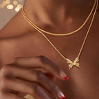 Dremmy Studios Dainty Gold Choker Necklace for Women 14K Gold Plated Coin Disc Figaro Layered Beaded Flat Mariner Sideways Cross Wishbone Link Clavicle Necklaces - style: 1.9mm Snake Chain