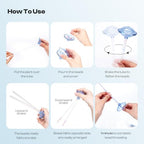 Caydo 2 Pack Bead Funnel for Clay Beads Bracelet Making, Bead Spinner Maker Kit with Graduated Scale for Polymer Clay Beads with Transparent Tube, Clip and Beading Needle, Adults DIY Craft Supplies - size: 2 Pack