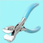 ABBECIAO Nylon Jaw Bracelet Bending Pliers for Shaping Cuff Bracelets and Wrapping Metal Jewelry Making Tool w/PVC Handles