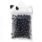 Raicegs 100pcs 8mm Black Tourmaline Beads Natural Gemstone Beads Round Loose Beads for Jewelry Making DIY Bracelets Necklace - color: Black Tourmaline, size: 8mm Round