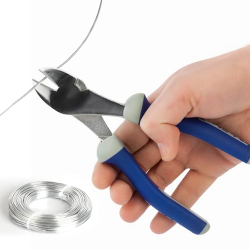 12 Gauge Aluminum Wire 100FT, Anodized Aluminum Wire for Sculpting, Beading Making Bendable Metal Wire for Jewelry Making Crafts Wreath Making Beading Floral(Silver) - color: Sliver
