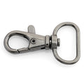CRAFTMEMORE 3/4 Inch Trigger Snap Hooks Classic Swivel Lobster Claw Clasps Purse Lanyard Clip 20 Pack CSPS (Gunmetal) - color: Gunmetal