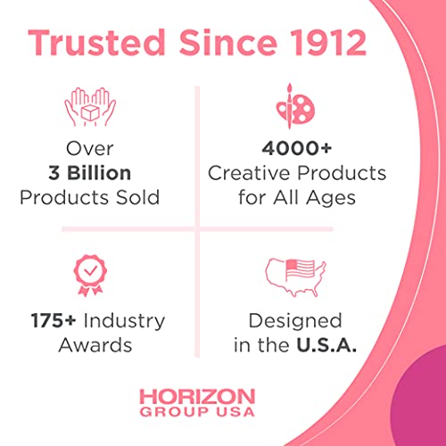 Horizon Group USA Unicorn Friendship Bracelets Create 20+ Bracelets, Kit Includes 1300+ Beads ABC, Metallic Beads Unicorn Storage Case & More - style: Unicorn