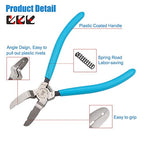 Mutipurpose Diagonal Cutting Pliers Wire Flush Cutters Car Push Retainer Rivet Trim Clip Pry Puller Clips Panel Assortments Puller Auto Body Tools
