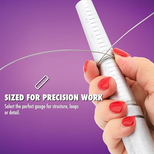 Artistic Wire, 24 Gauge / .51 mm Stainless Steel Craft Wire, Round Twist, 10 yd / 9.14 m - color: Stainless Steel, size: 24 Gauge - 10 yd, style: Retail Spool