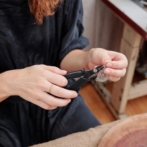 Bead Crimping Pliers Bead Crimper Tool Jewelry Crimping Tool Bead Crimping Pliers Tool for Jewelry Making Beads DIY Craft