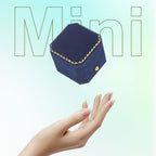 Jewelry Ring Box Small Travel Jewelry Box, Velvet Wedding Ring Box for Business, Engagement, Wedding, Bridesmaid and Mother's Day - Blue - color: Ring Box-Blue