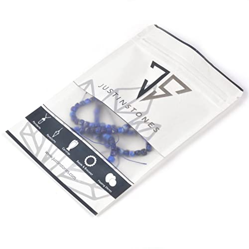 Natural Lapis Gemstone 4mm Faceted Cube Square Loose Beads 16 Inch for DIY Jewelry Making Beads - color: Lapis