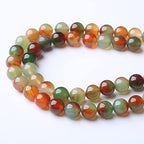 8MM Peacock Agate Round Loose Beads Natural Gem Beads Crystal Energy Stone Beads for Jewelry Making DIY Bracelet Necklace - color: Peacock Agate, size: 8MM