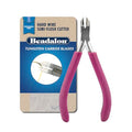 Beadalon Professional Series Tungsten Carbide Jaw Hard Wire Semi-Flush Cutter, Purple Vinyl-Free Grips, Stainless Steel, cuts up to 14 gauge Wire, 5.75 in - style: Semi-Flush Cutter, Purple