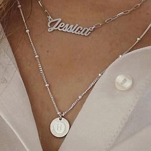 KYUNHOO 32.8 Feet/10M Silver Satellite Bead Chain 304 Stainless Steel Chain for Jewelry Making Women Necklace Chain Bulk DIY Crafts Jewelry Supplies with Lobster Clasps and Jump Rings - color: Bead Silver