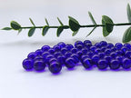 Glass Beads 6mm 140pcs Round Smooth Loose Beads for Bracelet Necklace Jewelry Making Craft DIY（6mm, 50605 Dark Blue） - color: Dark Blue, size: 6mm