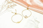 DanLingJewelry 10pcs 304 Stainless Steel Adjustable Slider Bracelet Slider Extender Chains Friendship Bracelets for Jewelry Making DIY 8 Inches(215mm) G - color: StyleⅪ-10 pcs-Golden