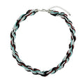 Bocar Fashion Seed Beads Statement Collar Necklace for Women (NK-10408) - color: mix