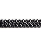 Natural Stone Beads 8mm Black Onyx Agate Gemstone Round Loose Beads Crystal Energy Stone Healing Power for Jewelry Making DIY,1 Strand 15" - color: Black Onyx, size: 8MM