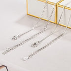 Dankadi Italian 925 Sterling Silver Necklace For Women 0.9mm Box Chain 1.3mm Rolo Chain O-Chain Lobster Claw Clasp - Pendant Chain - 16 "18" 20 "22" 24 "26" Jewelry Gift - color: Box Chain, size: 24 inches