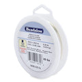 Beadalon German Style Wrapping Wire, Square, Silver Plated, 20 Gauge, 51 ft - color: Silver Plated, size: 20 Gauge/.032 In-approx. 51 Ft