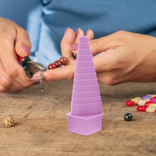 NUOBESTY 1set High-Precision Wire Shaping Mandrel Kit for Jewelry Making for Wire Bending and Crafting Earrings and Necklaces and Ergonomic Design for Projects