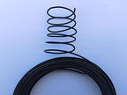 15 Gauge Anodized Aluminum Wire 49 Feet for Jewelry Making Craft DIY（1.5mm,Black,41510） - color: Black, size: 15 Gauge