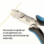 The Beadsmith Chain Nose Nylon Jaw Pliers – 5 inches (127mm) – Ergonomic Handle, Double Leaf Springs – Includes Replacement Heads – Jewelry Making Tool for Creating Bracelets, Earrings & Necklaces - style: Chain Nose