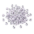 FASHEWELRY 300Pcs Cube White Acrylic Letter Beads 6x6mm Letter J Alphabet Beads for DIY Bracelet Necklace Jewelry Making - color: Letter J, size: 6x6x6mm