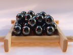 Stone Beads 6mm 140pcs Black Hematite Beads Round Loose Gemstones Beads for Bracelet Necklace Jewelry Making (6mm, 60619 Black Hematite) - color: Black Hematite Beads, size: 6mm