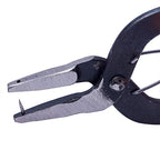 Pandahall Jewelry Hole Punch Pliers Jewelry Pliers Eyelet Pliers Craft Paper Leather Hole-punching Handed Tool Cutter Red Pin:1mm