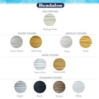 Beadalon 49 Strand Stainless Steel Bead Stringing Wire, .018 in / 0.46 mm, Gold Plated, 10 ft / 3.1 m - color: Gold Plated, style: .018 in / 0.46 mm, 10 ft / 3.1 m