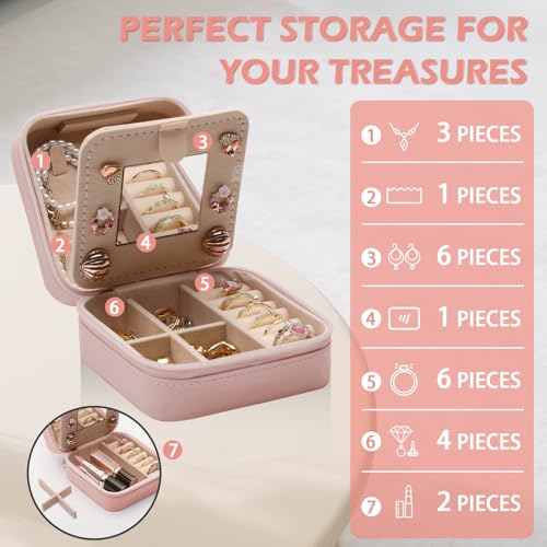GAOLZIUY Christian Gifts for Women Girls, Inspirational Religious Birthday Gifts Butterfly Travel Jewelry Box, Spiritual Catholic Faith Prayer Gift for Friends, Mom, Sister - color: Christian - 04