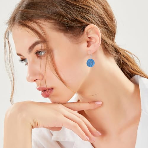 Angoily Earring Hooks 100Pcs Silver Ear Hook Beads with Ball and Coil Titanium Hypoallergenic Earring Findings for DIY Jewelry Making and Women S Dangle Wear Accessories 0.78X0.70 Inch