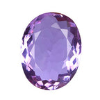 GEMHUB Gemstone Beads purple Amethyst Gem 81.50 Carats. Perfect Oval Shape Loose Gemstone Jewelry Making For Women And Men