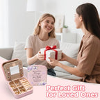 GAOLZIUY Christian Jewelry Box Gifts for Women, Spiritual Religious Gifts for Women Faith, Prayer Bible Verse Gratitude Travel Jewelry Case for Female Friend, Bestie, Sister - color: Christian - 05