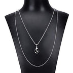 33 Feet Necklace Chains Stainless Steel DIY Link Chain Necklaces with 20 Lobster Clasps and 30 Jump Rings for Jewelry Making(1.5 mm Wide) - size: 1.5 mm Wide