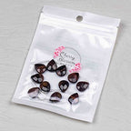 Cherry Blossom Beads Red Tigereye Faceted 12x15mm Top Drilled Teardrop - 12 pcs/ 8 inch Strand - color: Red Tiger Eye