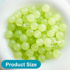 Jabrand 145pcs Glass Beads, 8mm Glass Beads for Barcelet and Jewelry Making DIY Crafts (Sage Green) - color: Sage Green
