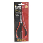 The Beadsmith Round Nose Pliers – Fine Tips – 5 inches (127mm) – Ergonomic Handle with Double Leaf Springs – Jewelry Making Tool for Creating Bracelets, Earrings and Necklaces (Pack of 2) - size: Round Nose - 5" (Pack of 2)