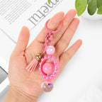 12Pcs Cute Dried Flower Pen Cap Beads for Beadable Pens Colorful Half-Hole Focal Beads for DIY Craft Bracelet Necklace Earrings Keychain Jewelry Making - color: Dried Flower