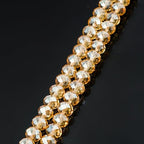 1000pcs Czech Faceted Rondelle Crystal Glass Loose Beads 6mm Spacer Bulk Golden Shadow for DIY Craft Jewelry Making CCR628 - color: Golden Shadow, size: 6mm - 1000pcs