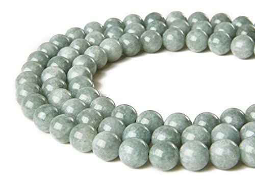 150pcs 6mm Burmese Jade Beads Natural Gemstone Beads Round Loose Beads for Jewelry Making - color: Burmese Jade, size: 6mm