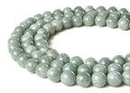 150pcs 8mm Burmese Jade Beads Natural Gemstone Beads Round Loose Beads for Jewelry Making - color: Burmese Jade, size: 8mm