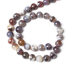 4MM 88PCS Natural Gemstone Stone Botswana Sardonyx Agate Beads for Jewelry Making DIY Bracelet - color: Botswana Sardonyx Agate, size: 4mm