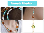 Natural Turquoise Seed Beads 4mm 1400pcs Small Stone Abacus Loose Rondelle Space Beads Bulk for Necklaces, Bracelets, Hair, Keychains, Lanyards, Garland & DIY Crafts-Adult Crafting - color: Turquoise Abacus