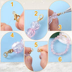 30pcs Lobster Claw Clasps & Jump Rings, 18K Gold Plated Metal Lobster Clasps, Jump Rings Jewelry Finding Kit for Necklace Bracelet Jewelry Making - color: 18K Gold-30pcs