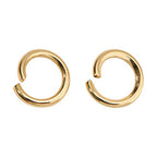 DanLingJewelry 200Pcs 304 Stainless Steel 19 Gauge Open Jump Rings 7mm for Jewelry Making Connectors Jewelry Finding Golden Color - color: 200 pcs - ф7mm δ 1mm - Golden