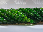 Stone Beads 6mm 140pcs Green Chalcedony Beads Round Loose Gemstones Beads for Bracelet Necklace Jewelry Making (6mm, 60634 Green Chalcedony) - color: Green Chalcedony Beads, size: 6mm