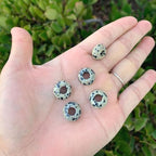 Adabele 10pcs Natural Dalmatian Jasper Gemstone 8x14mm Donut Rondelle Beads Large Hole ID 5.6mm for DIY Craft Jewelry Making GW-A9 - color: Dalmatian Jasper, size: 14mm x 8mm - 10pcs